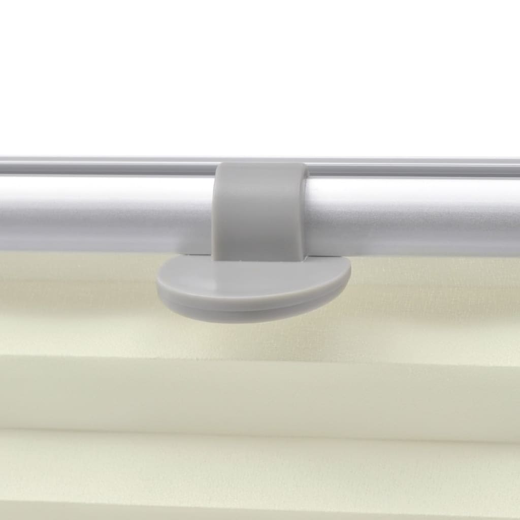 Pleated blind, cream, CK04