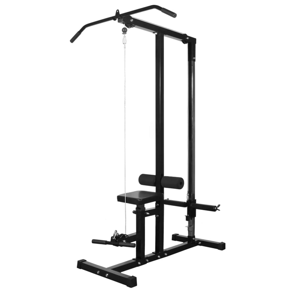 Strength tower with set of barbells and dumbbells 60.5 kg