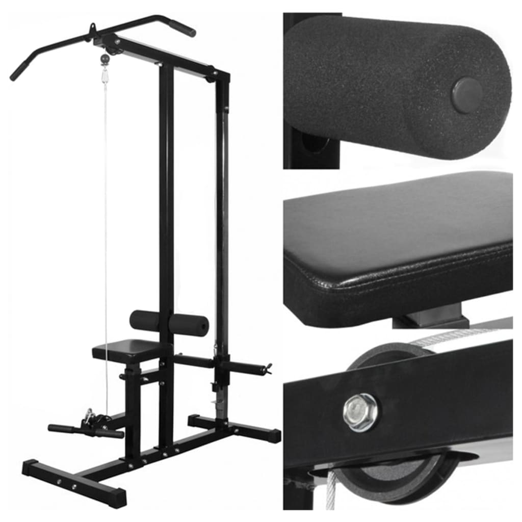 Strength tower with set of barbells &amp; dumbbells 30.5 kg