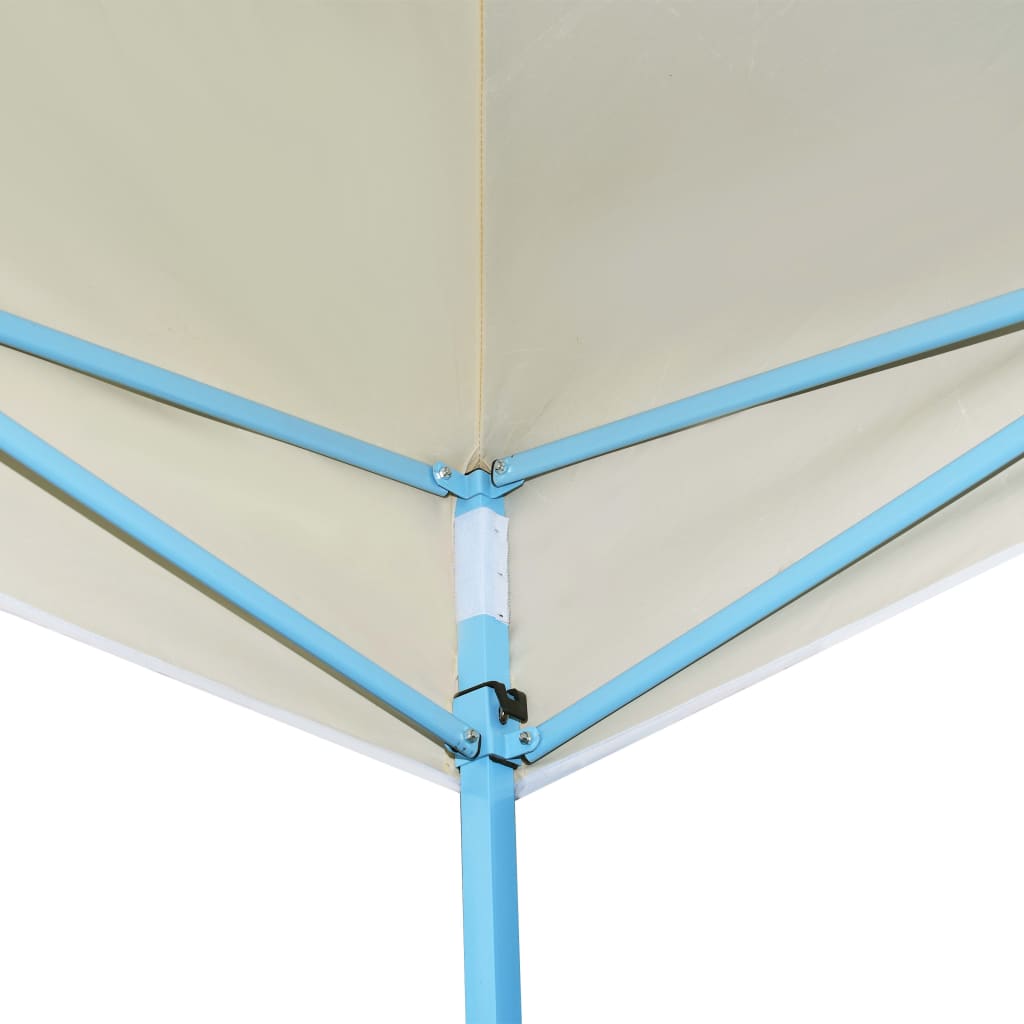 Cort de petrecere pliabil, crem, 3 x 9 m