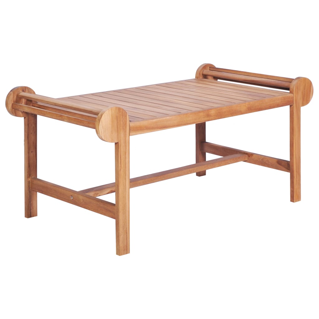 Coffee table, 100 x 50 x 45 cm, solid teak wood