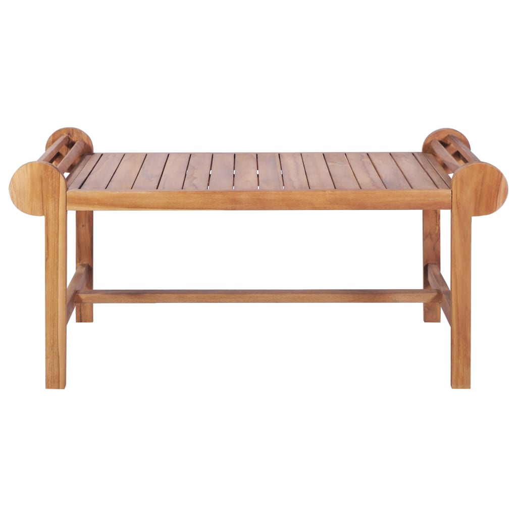 Coffee table, 100 x 50 x 45 cm, solid teak wood
