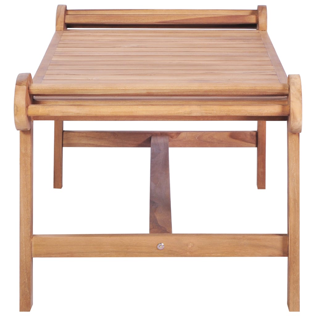 Coffee table, 100 x 50 x 45 cm, solid teak wood