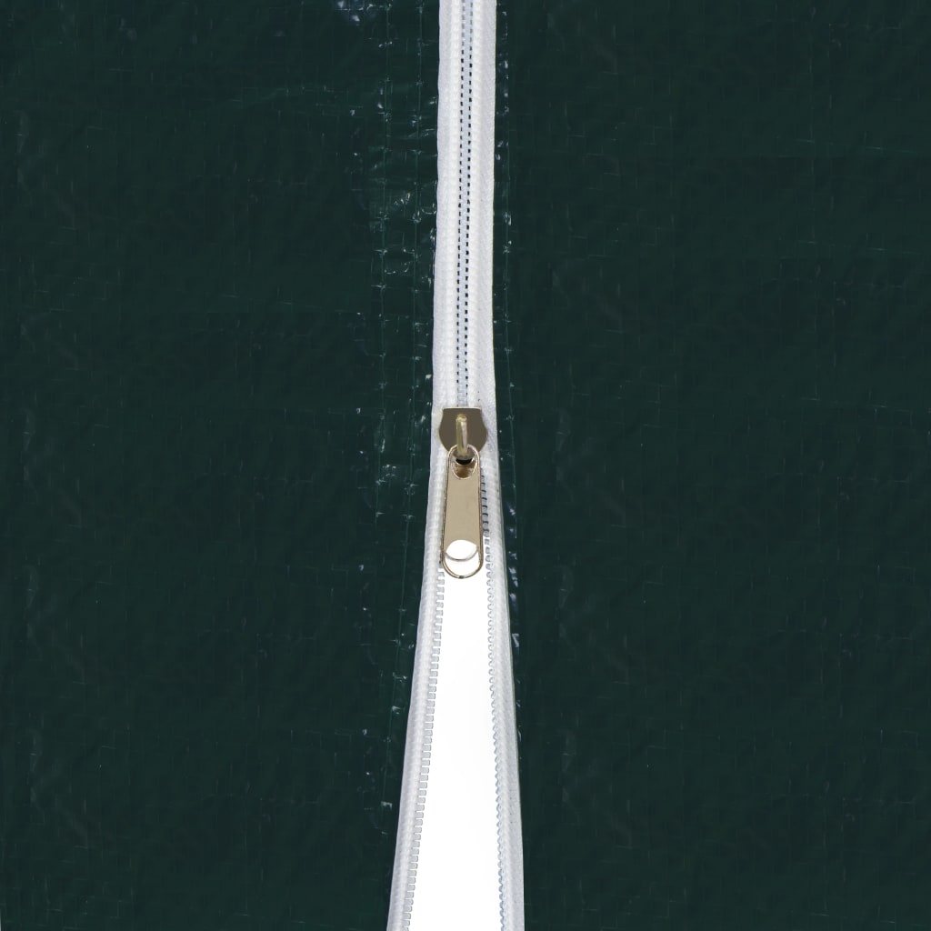 Cort de petrecere, verde, 3 x 9 m