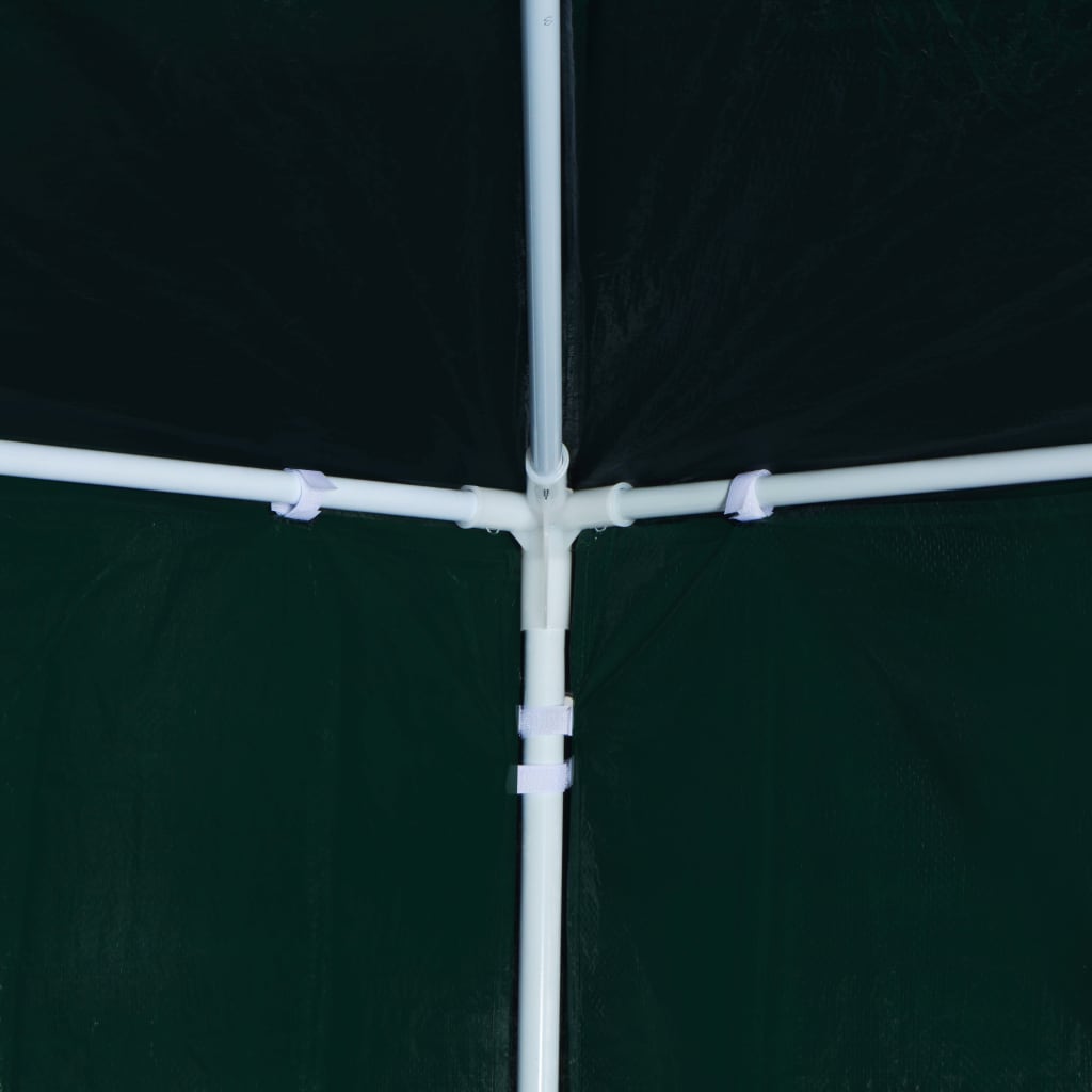 Cort de petrecere, verde, 3 x 9 m