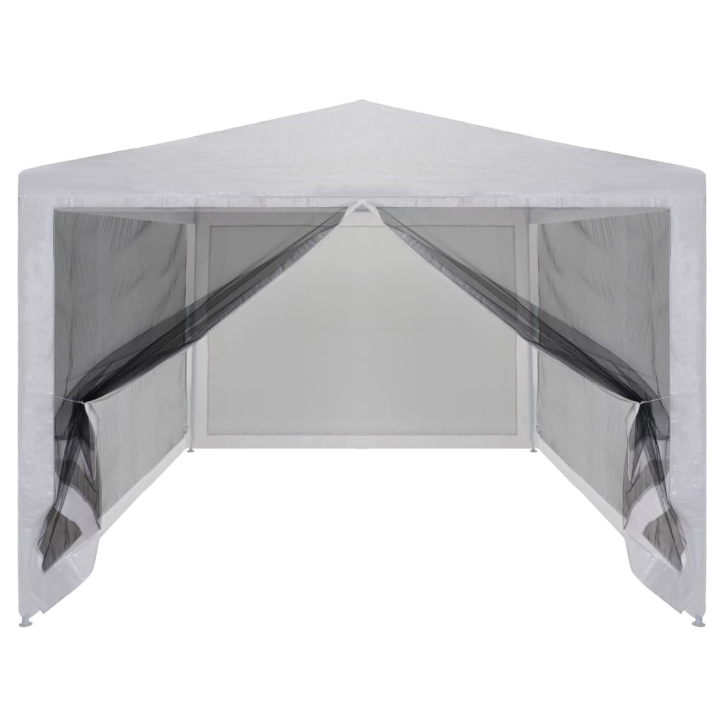 Cort de petrecere cu 4 pereți din plasă, 4 x 3 m