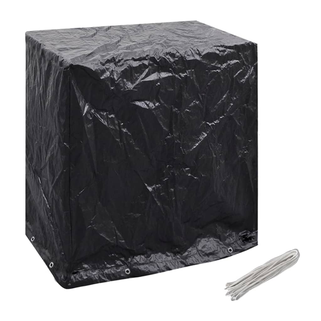Garden furniture cover, tennis table, 2 pcs, 8 meshes, 160x55x182 cm