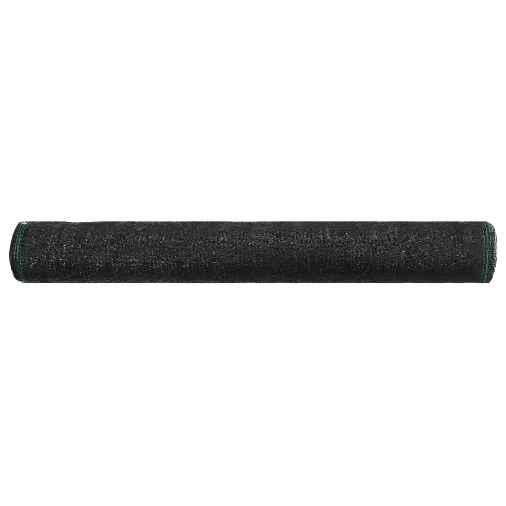 Tennis court net, black, 1x25 m, HDPE