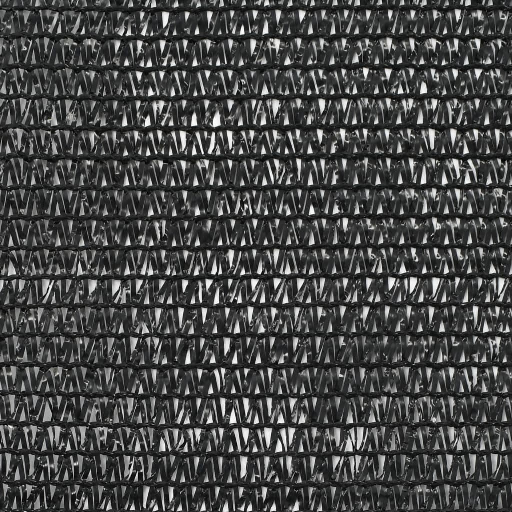 Tennis court net, black, 1x50 m, HDPE
