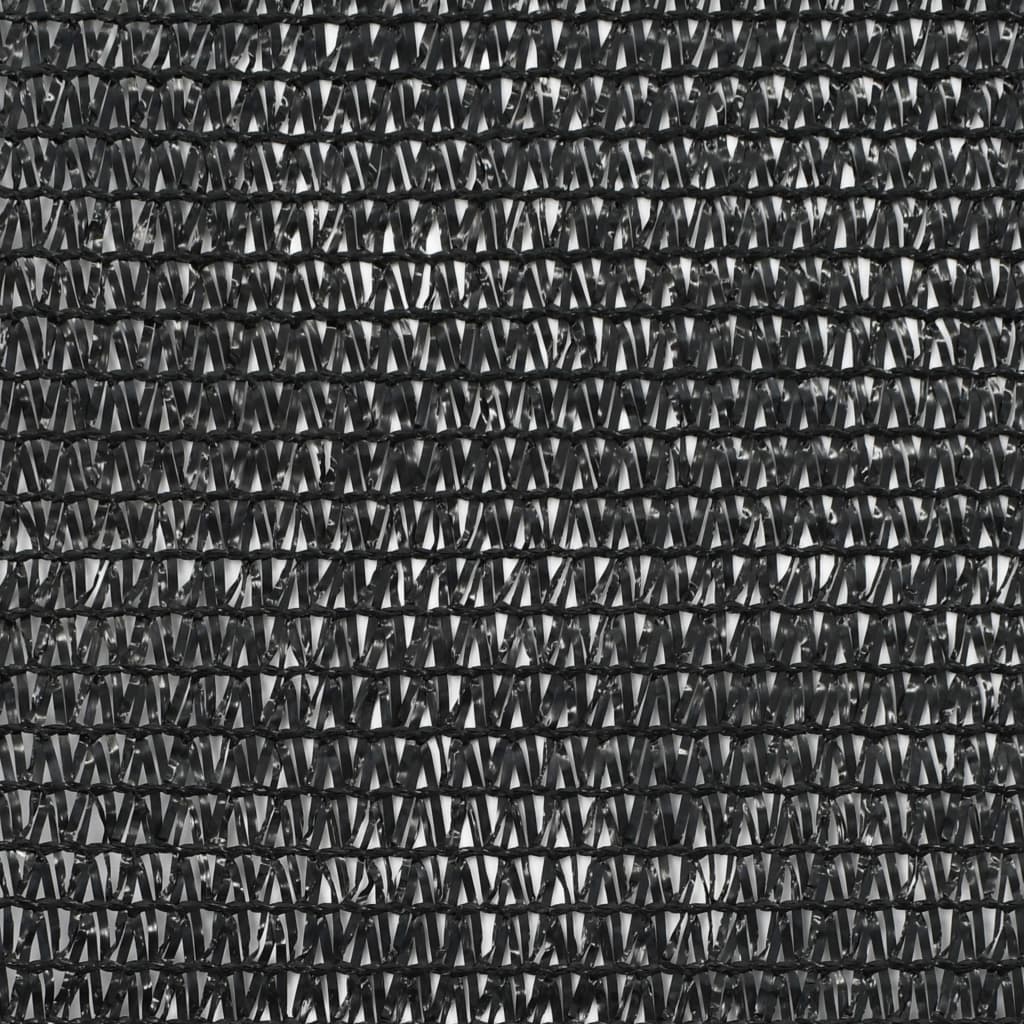 Tennis court net, black, 1x100 m, HDPE