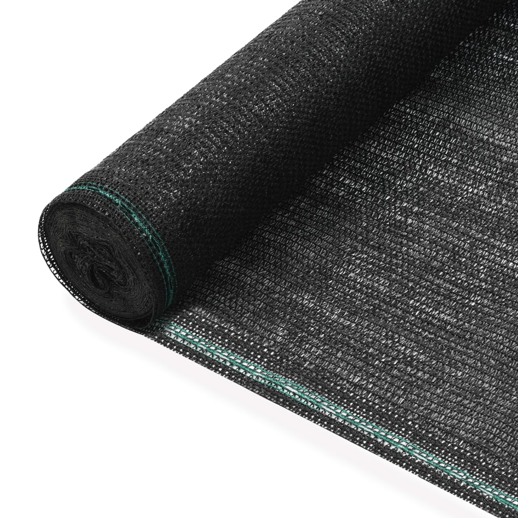Tennis court net, black, 1.6x50 m, HDPE