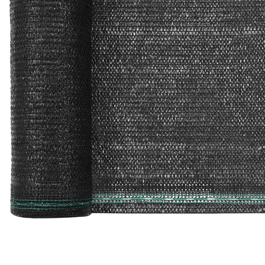 Tennis court net, black, 1.6x50 m, HDPE