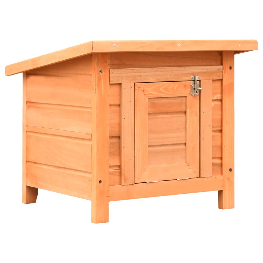 Cat house, 50x46x43.5 cm, solid pine and fir wood