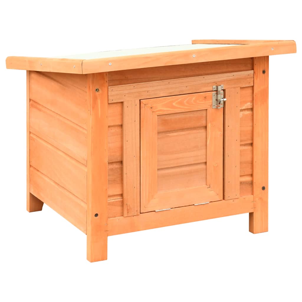 Cat house, 50x46x43.5 cm, solid pine and fir wood