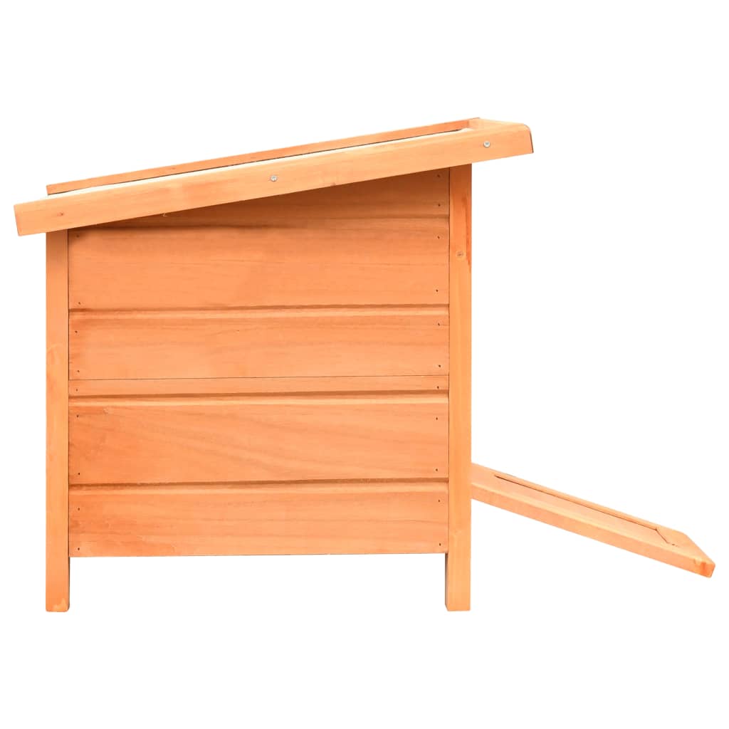Cat house, 50x46x43.5 cm, solid pine and fir wood