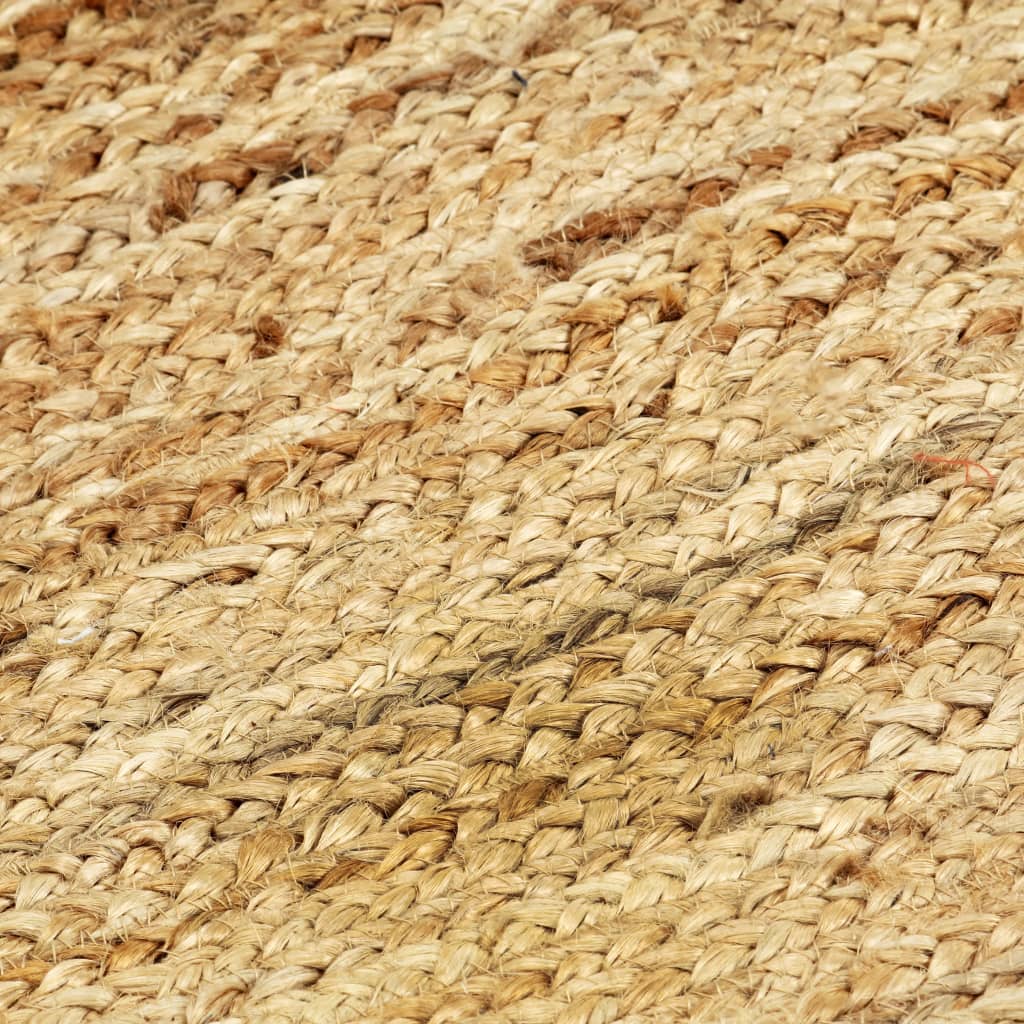 Handmade rug, natural, 160 x 230 cm, jute