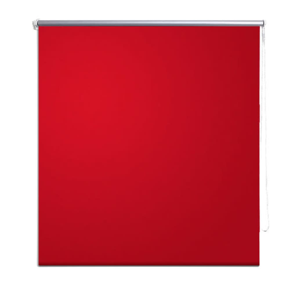 Opaque roller blind, 160 x 175 cm, red