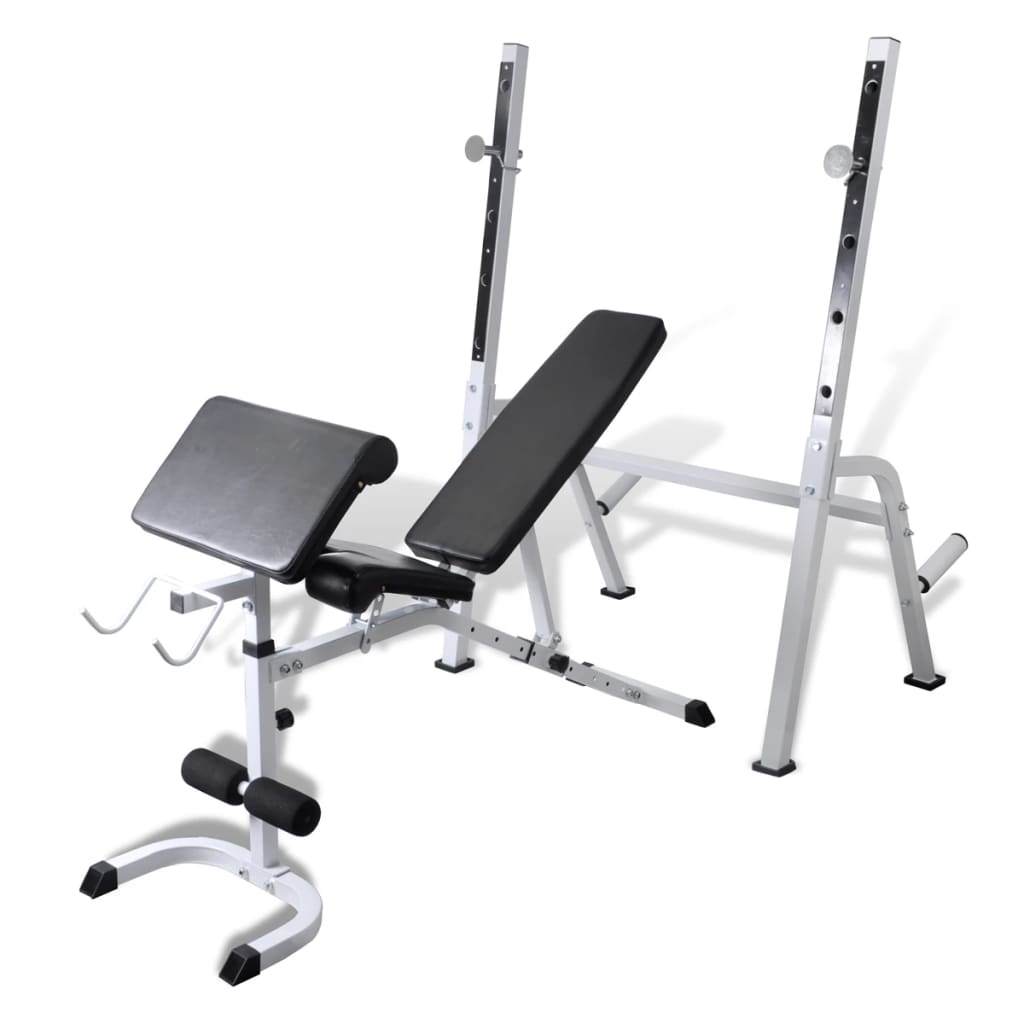 Training bench for multiple exercises