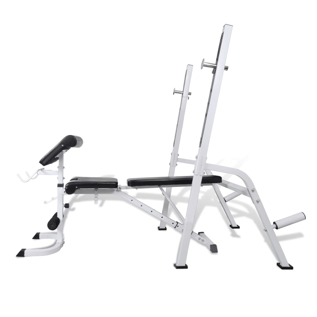 Training bench for multiple exercises