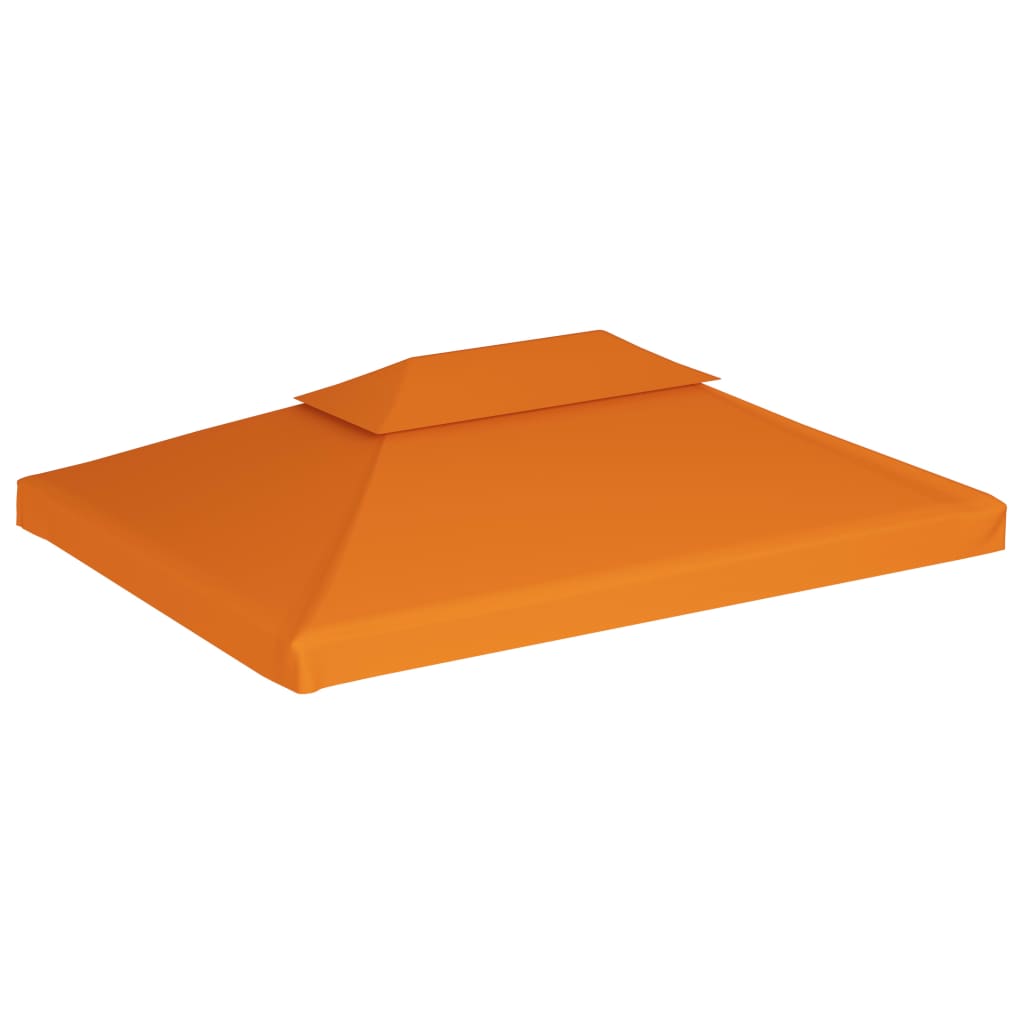 Copertină rezervă acoperiș pavilion portocaliu 3x4 m 310 g/m²