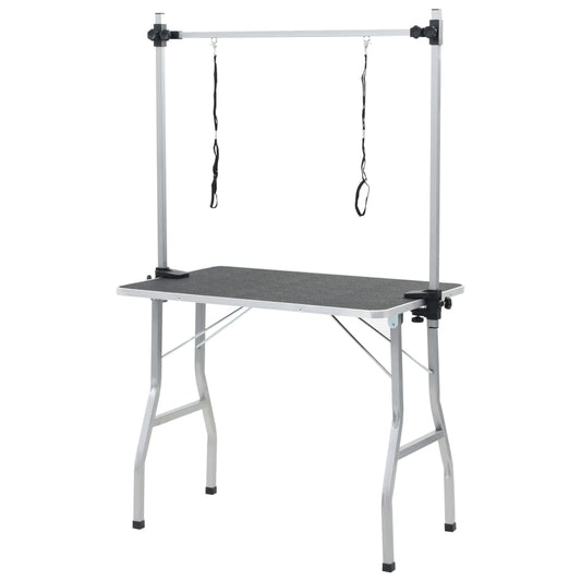Grooming table for dogs, cats, pets, 2 leashes