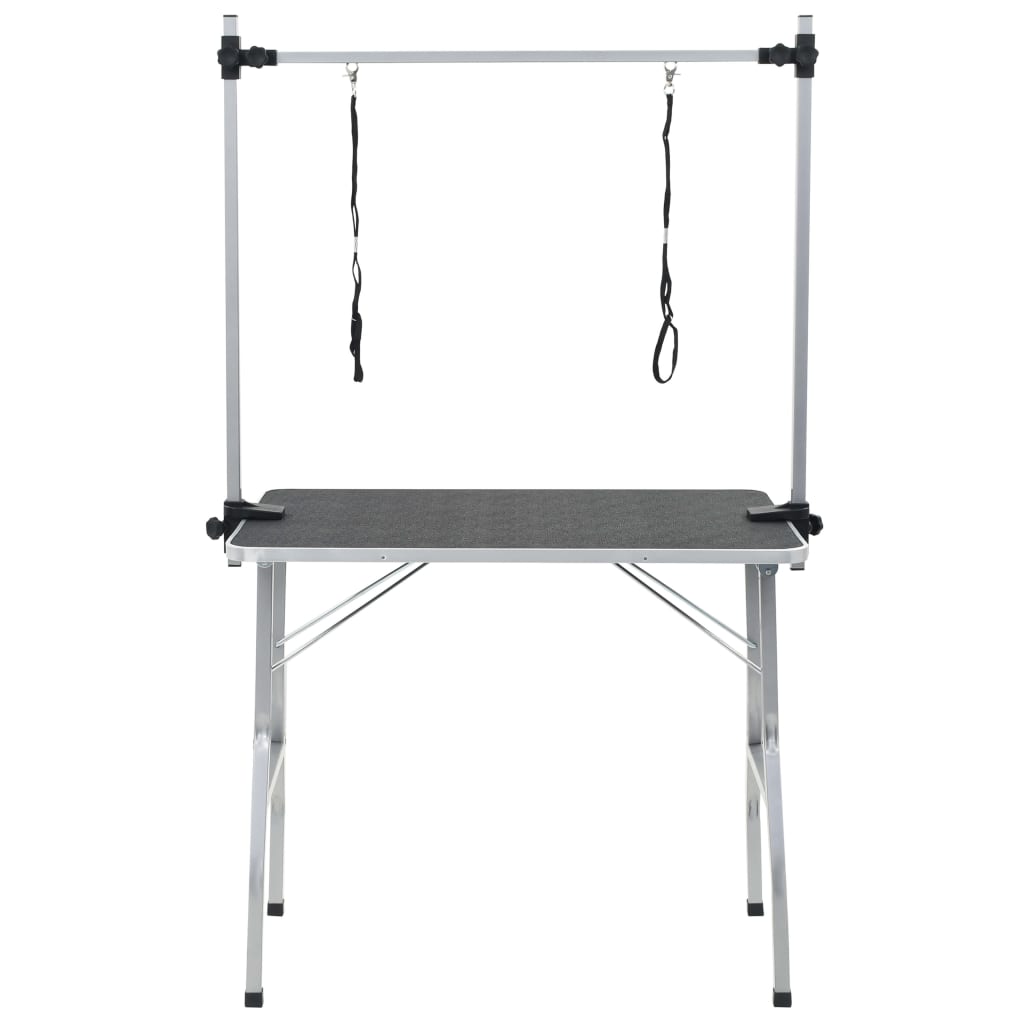 Grooming table for dogs, cats, pets, 2 leashes