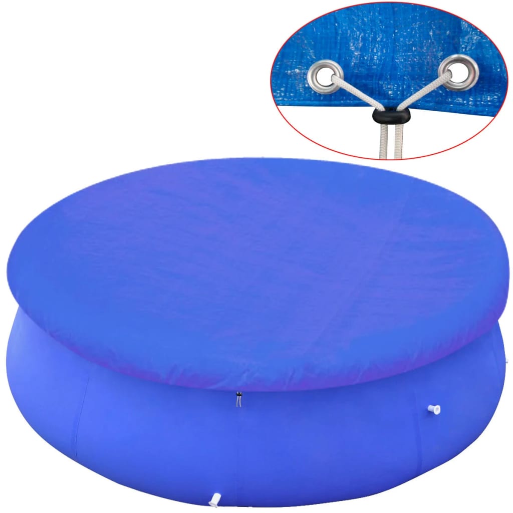 Pool cover for 360-367 cm above-ground round pools
