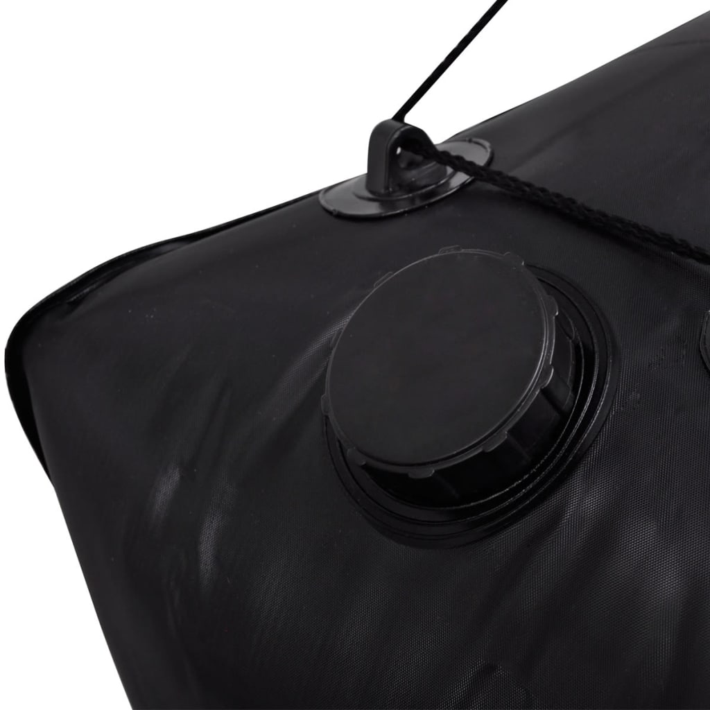 Camp shower, solar shower outdoor bath, 40 L