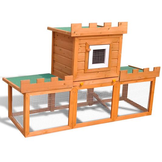 Large outdoor pet rabbit cage