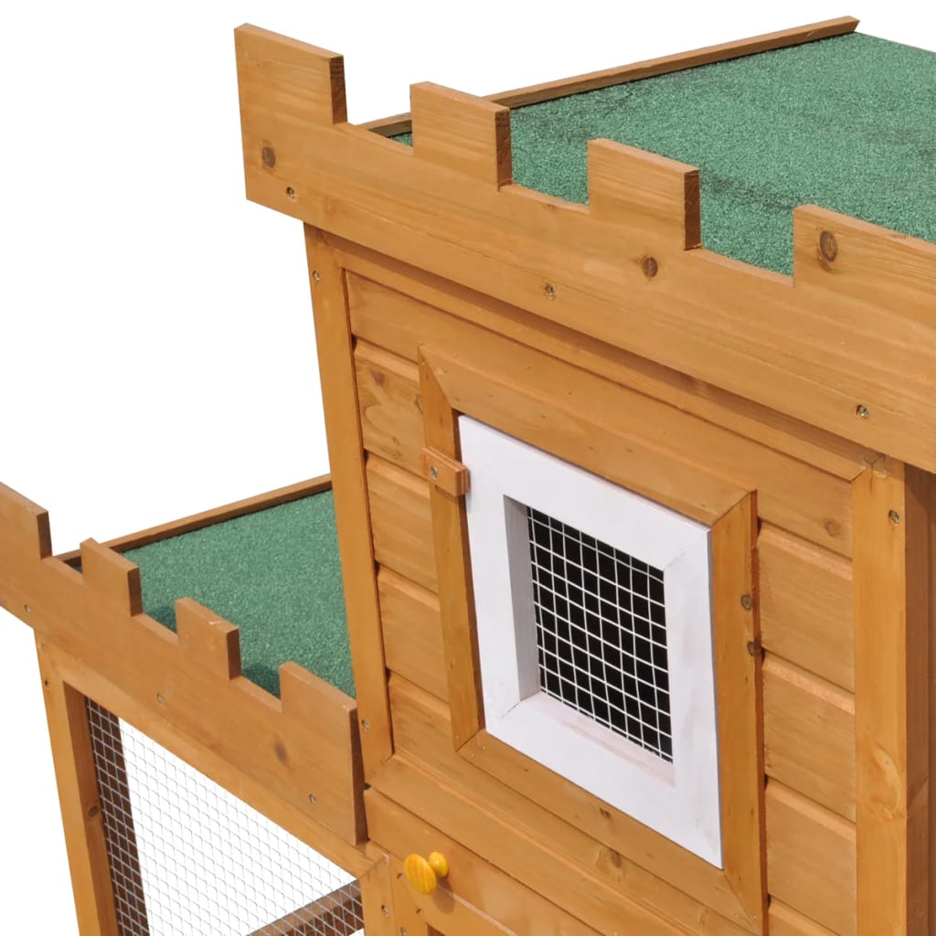 Large outdoor pet rabbit cage
