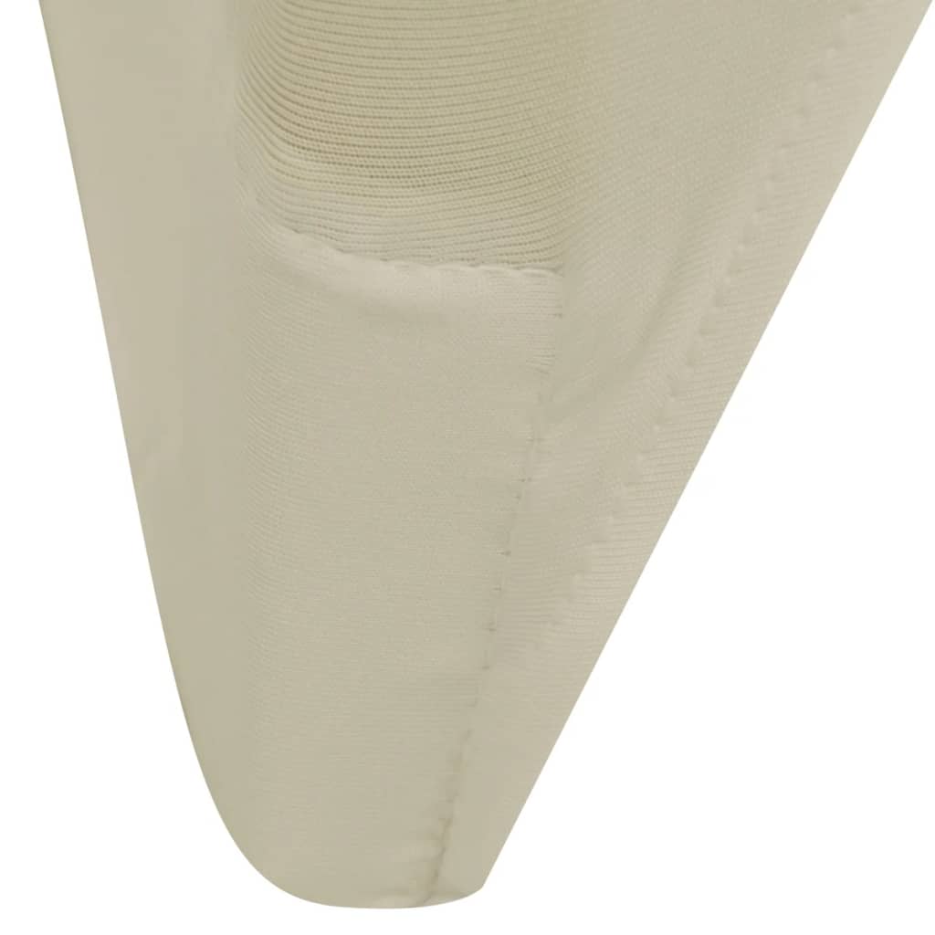 Husă de scaun elastică, 50 buc., crem
