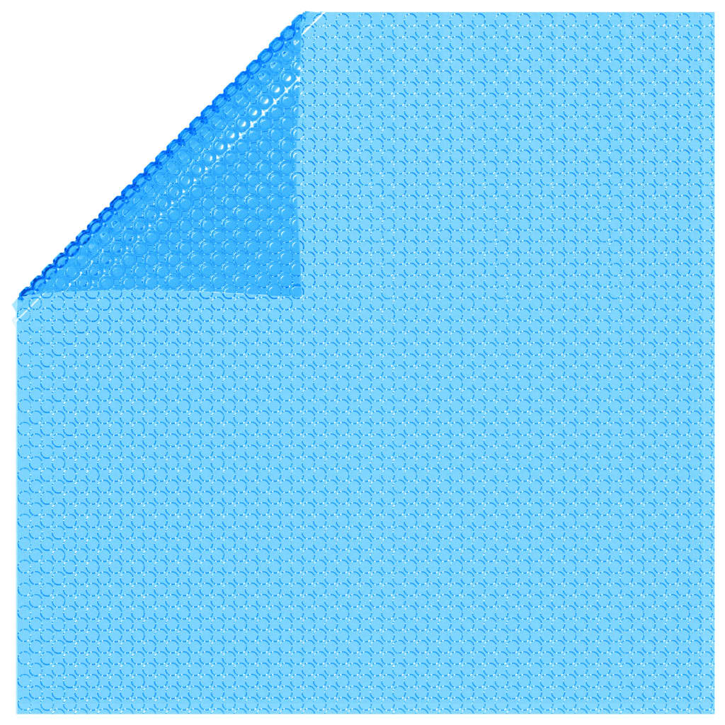 Rectangular pool cover, 260 x 160 cm, blue PE