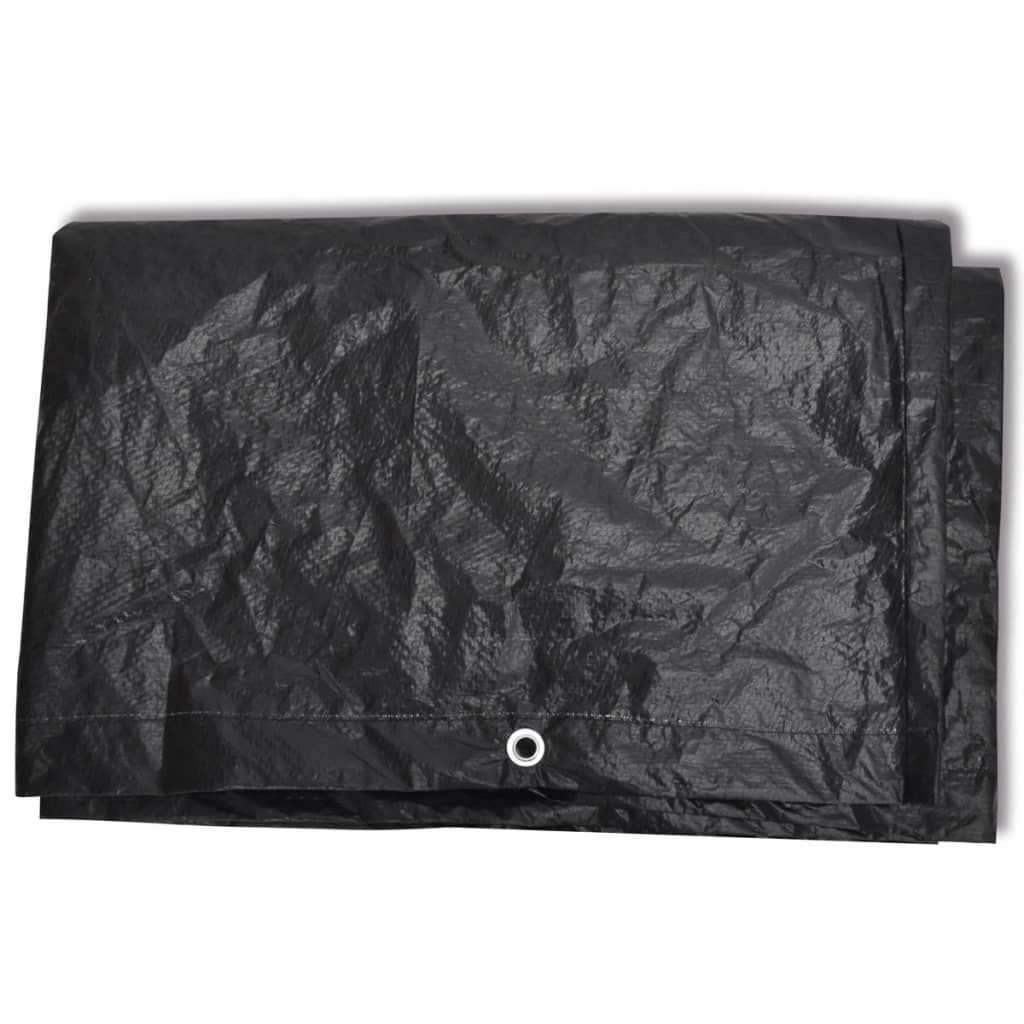 Garden furniture cover, 8 eyelets, 200x160x70 cm