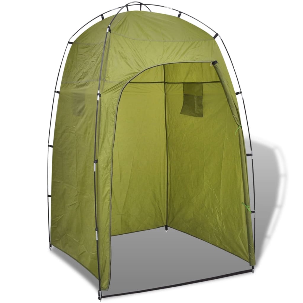 Shower/toilet/wardrobe tent, green