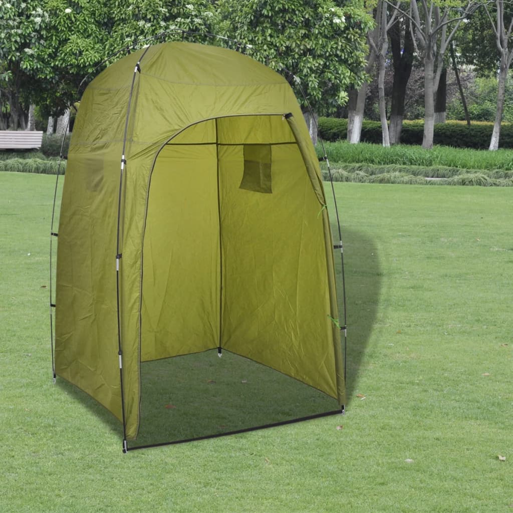 Shower/toilet/wardrobe tent, green
