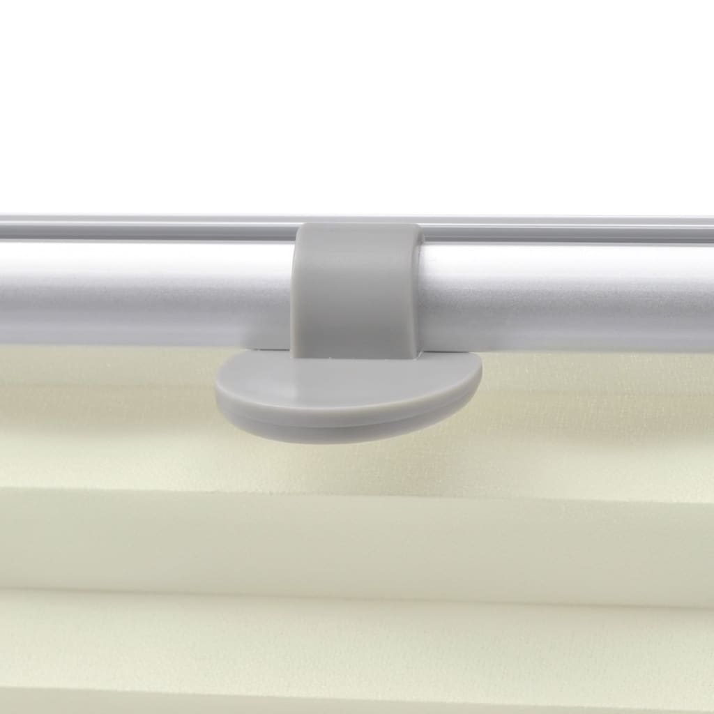 Pleated blinds, 104, cream