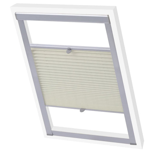 Pleated blinds U08/808, cream