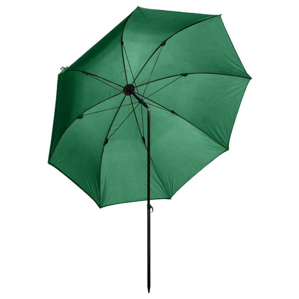 Umbrelă pentru pescuit, verde, 240x210 cm