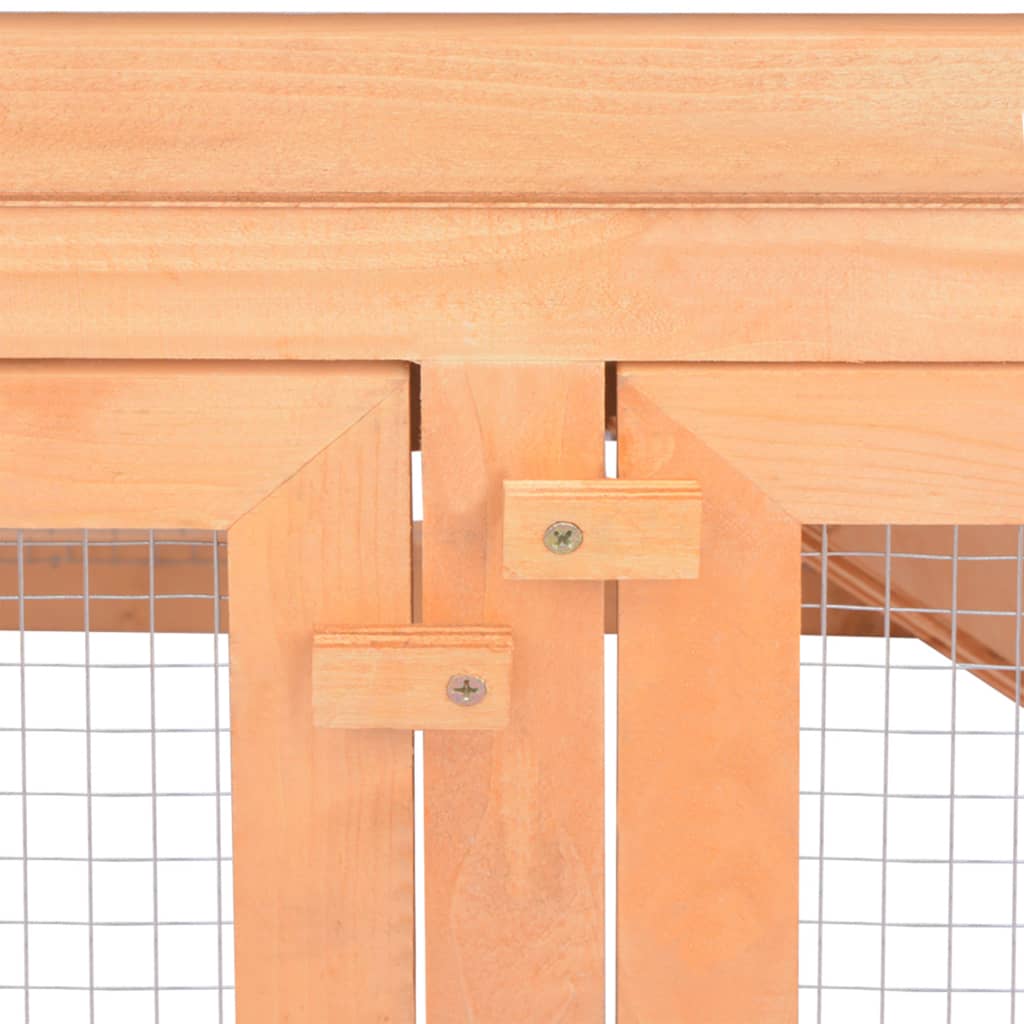 Cage for rabbits and other outdoor animals, wood