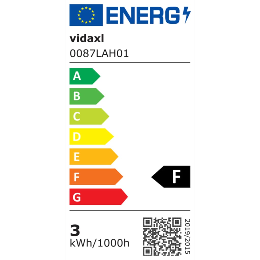 Corp iluminat LED perete exterior 2 buc, pătrat, sus/jos