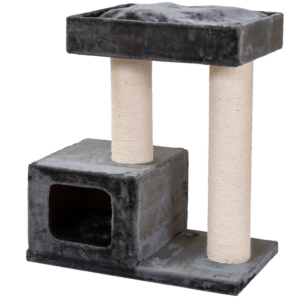 Quapas! Cat set "Bandit", dark grey, 76x45x82 cm