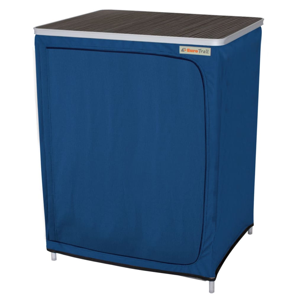 Eurotrail Vallou camping wardrobe 67x53x86 cm blue