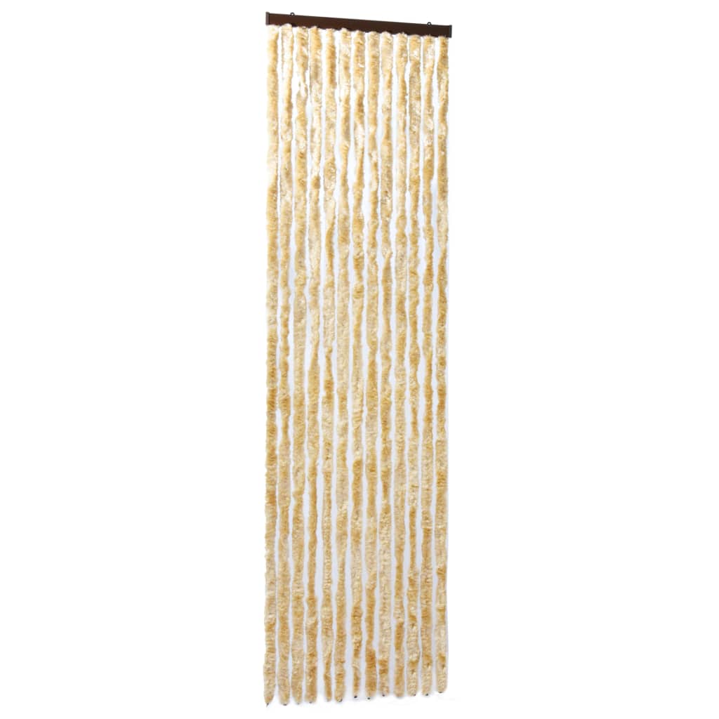 Insect curtain, beige, 56x185 cm, Chenille