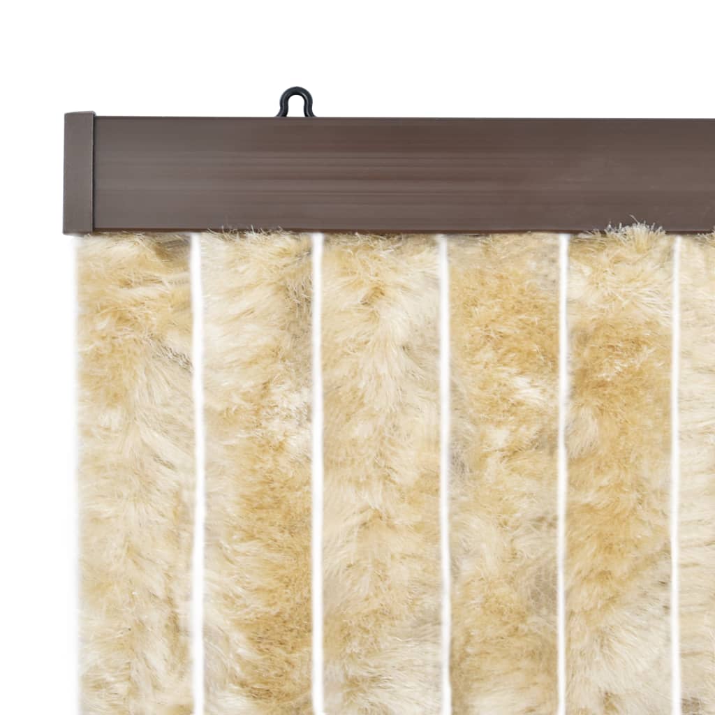 Insect curtain, beige, 100x220 cm, Chenille