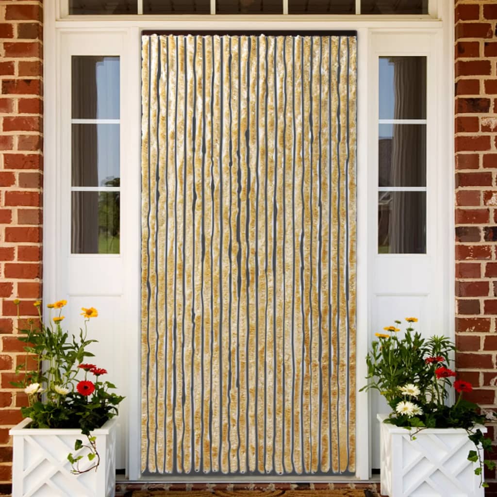 Insect curtain, beige, 100x220 cm, Chenille