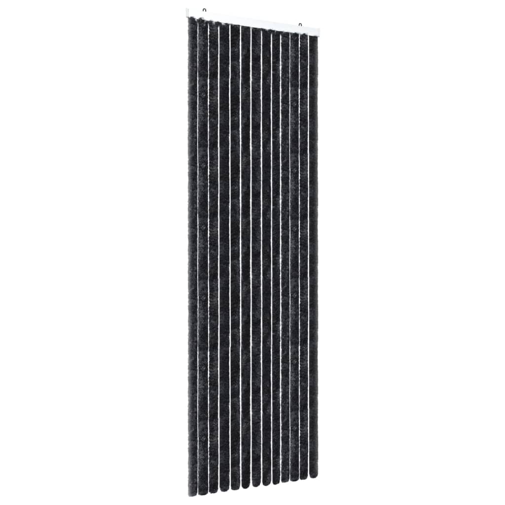 Insect curtain, anthracite, 56x185 cm, Chenille