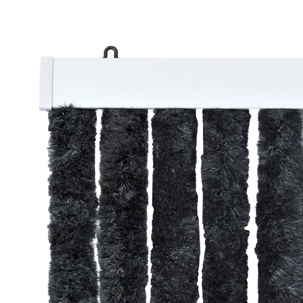 Insect curtain, anthracite, 56x185 cm, Chenille