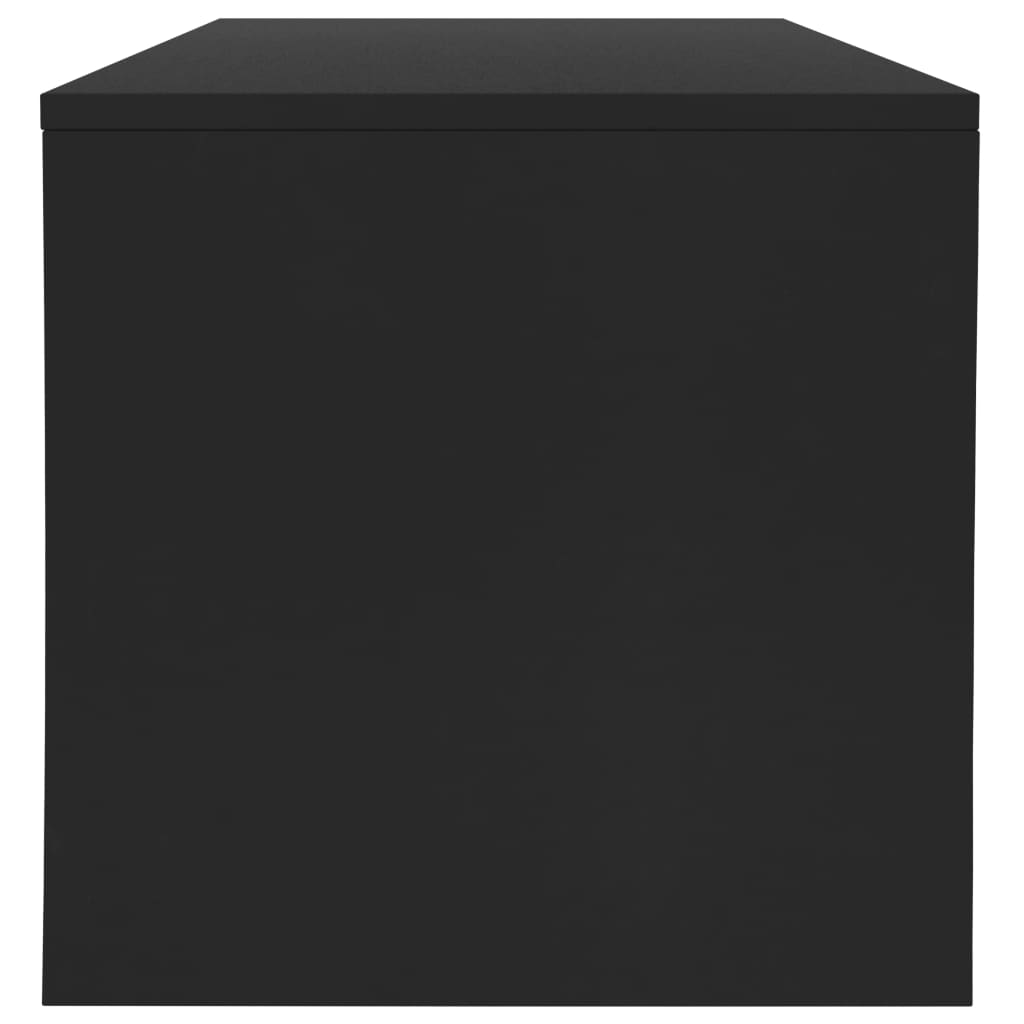 Coffee table, black, 100 x 40 x 40 cm, chipboard