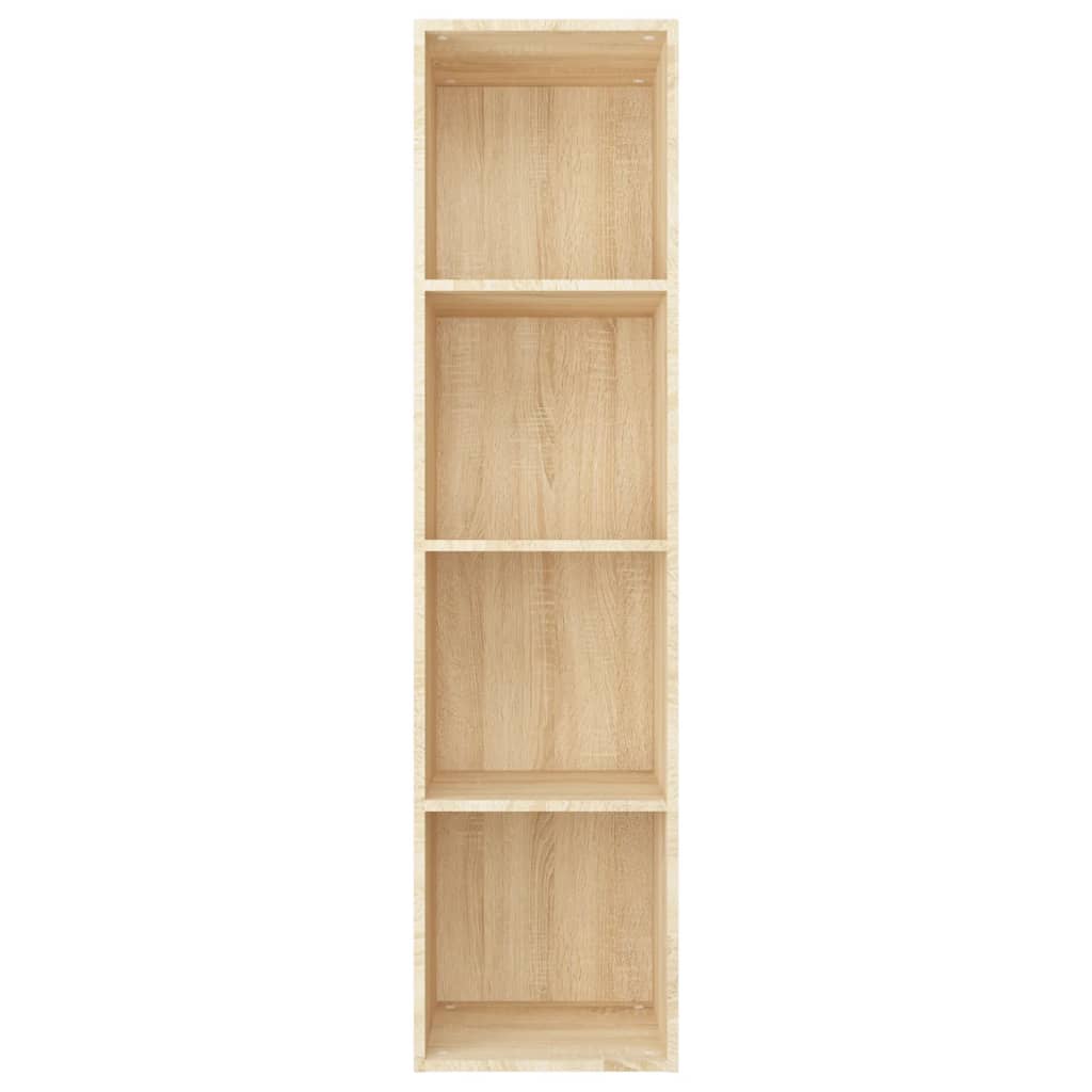 Bibliotecă/Dulap TV, stejar sonoma, 36x30x143 cm lemn prelucrat
