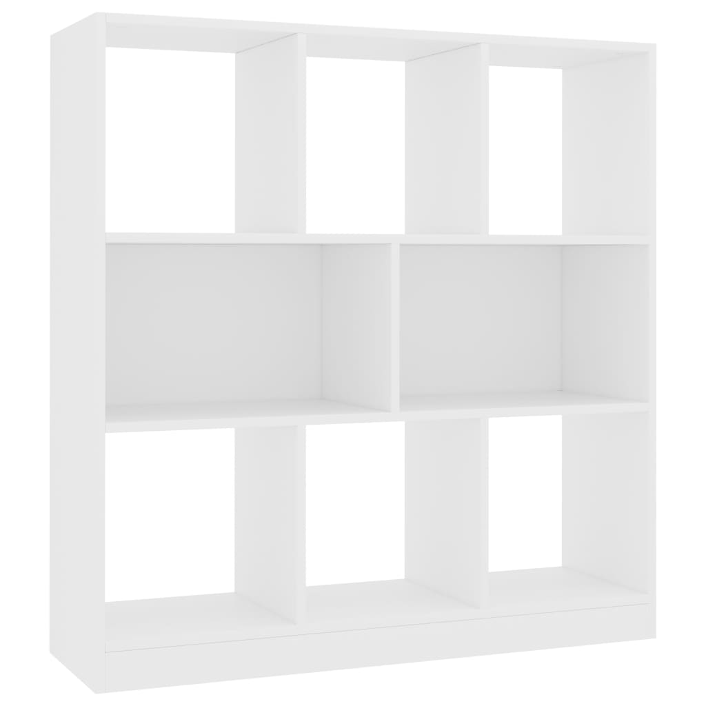 Bookcase, white, 97.5x29.5x100 cm, chipboard
